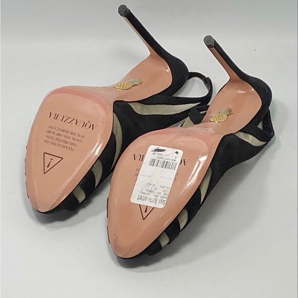 Aquazzura The Spy Suede pumps size 38.5 - Picture 10 of 11